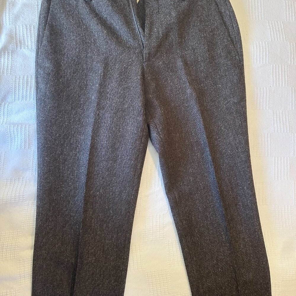 J. Crew Ludlow Brown Donegal Wool Dress Pants (32/30)